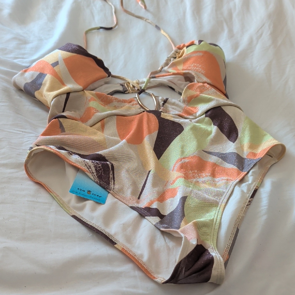 Colorful Abstract Women's One Piece Swimsuit